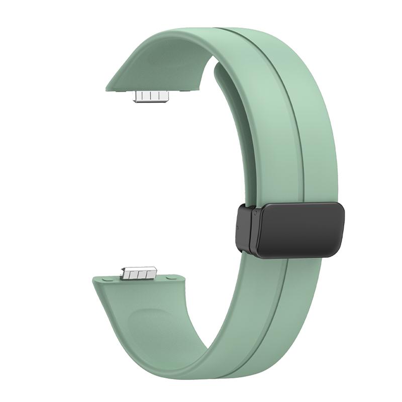 Pasek z klamrą magnetyczną do zegarka Huawei Fit 3 opaska silikonowa miękka opaska sportowa do zegarka Huawei FIT3 bransoletka męska i damska Correa