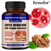 Szuper Berberin kapszulák Ceylon fahéj kivonattal, 120 növényi kapszula, Metabolikus napi étrend-kiegészítő