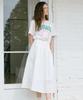 Ollibeudeollibeu Lace-Up Midi Skirt Ow6Ms4640