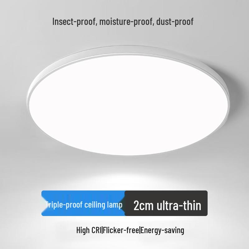 Fanyao Ultra-Thin LED Tri-Proof Ceiling Light White Casing