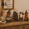 Retro Wooden Holiday Signs Farmhouse Halloween Tabletop Decorations, Table Topper Signs, Spooky Ornaments Pumpkin Ghost Tiered Tray Centerpiece