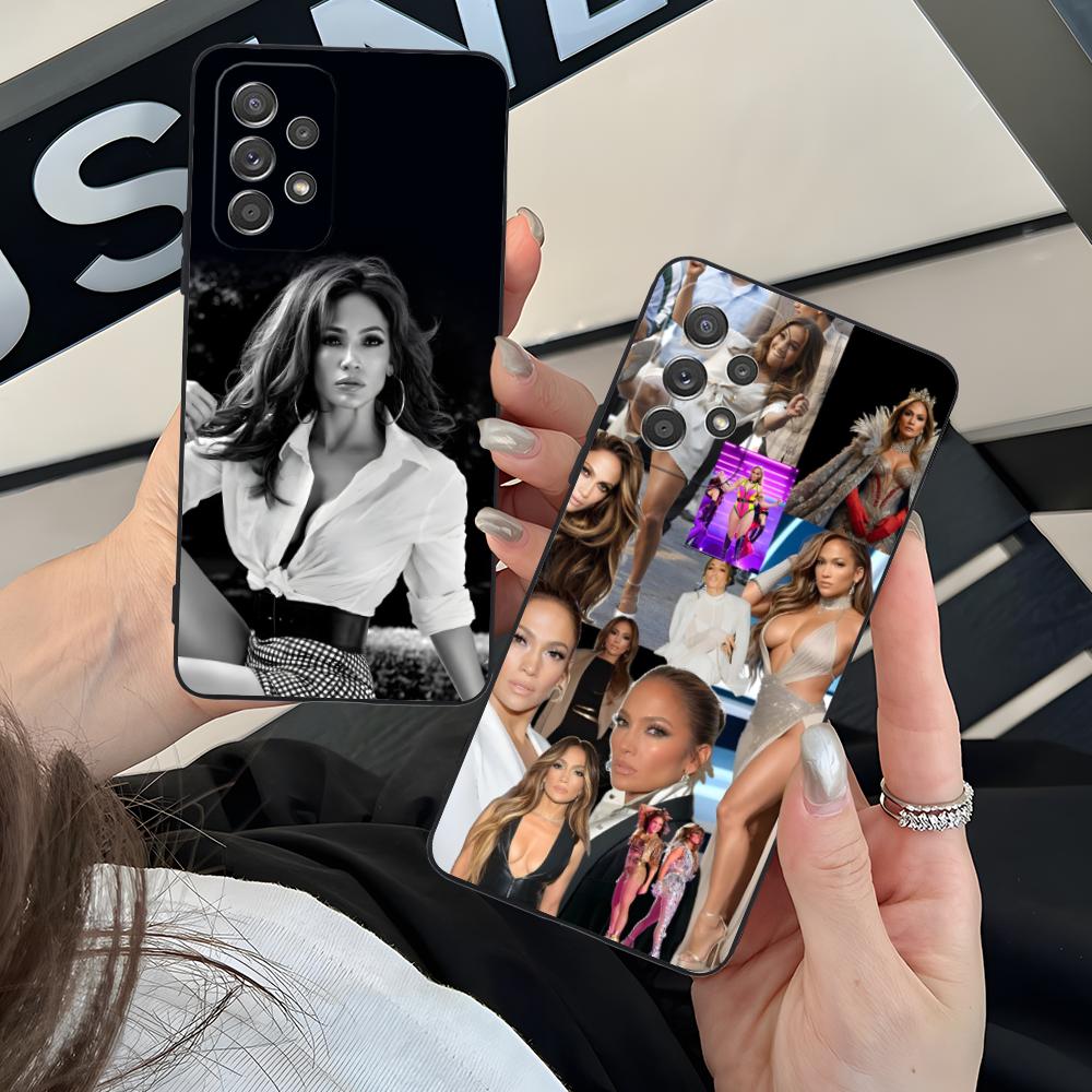 Jennifer Lopez Mobile Cell Phone Case for Samsung Galaxy A56 55 54 53 52 51 36 35 34 23 16 15 5G Colorful Cover Pretty Cover