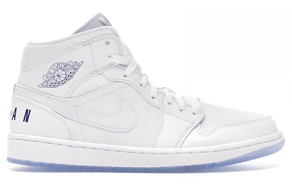 Jordan 1 Mid Pure White BQ6578-100