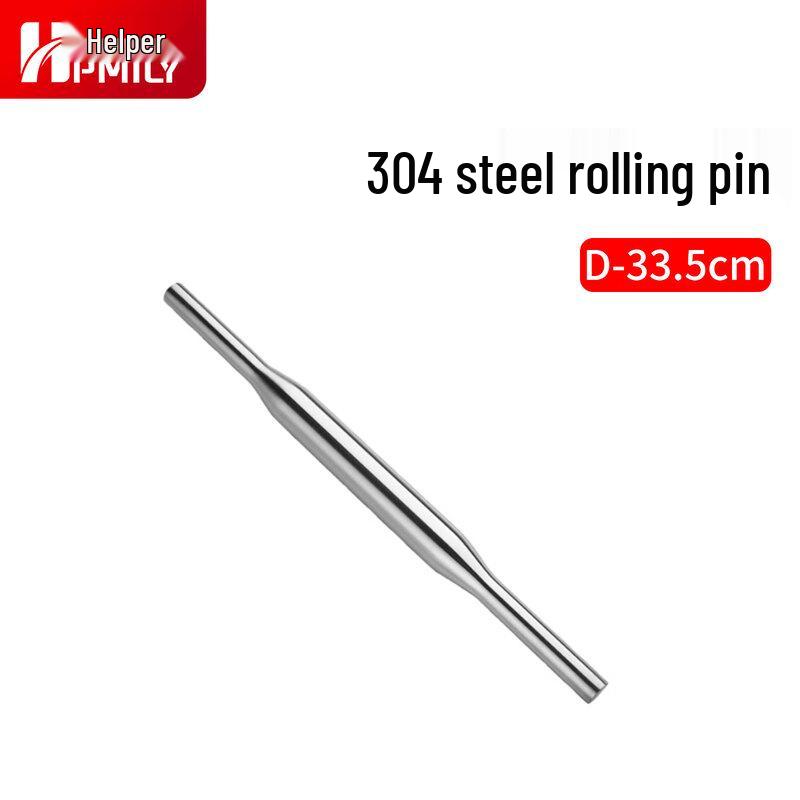 

HPMILY 304 Stainless Steel Rolling Pin