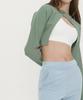 Debiweeo Unbalanced V-Bolero Devi-T0088-Olive