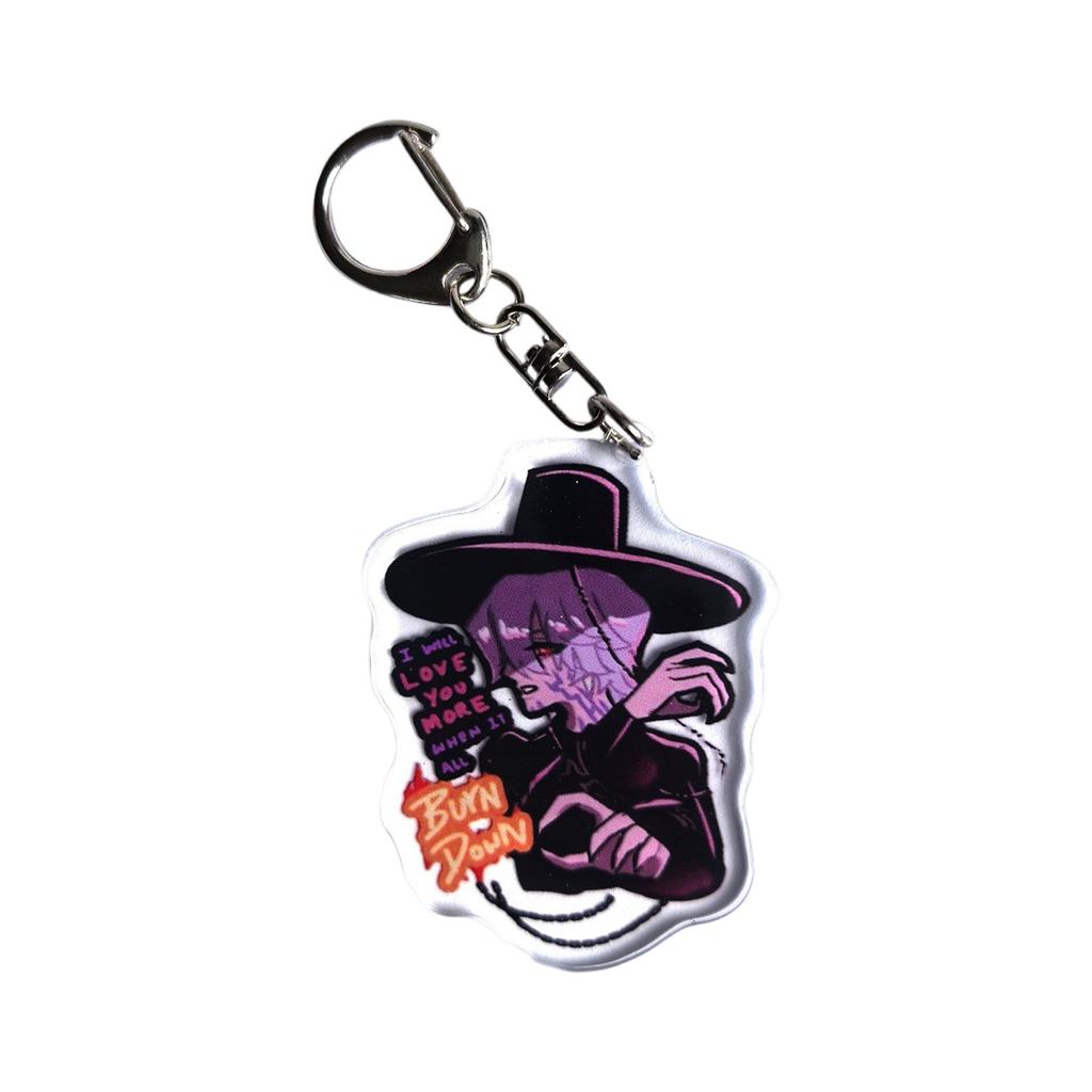 Acrylic Keychain, Hunting Group, Cartoon Surrounding Group, Anime Pendant Schoolbag, Student Gift