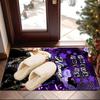 Custom Name Witches Collage Rug Game Carpet, Floor Mat for Bedroom Living Room Entryway Rug, Home Decor Idea Gift for Christmas birthday
