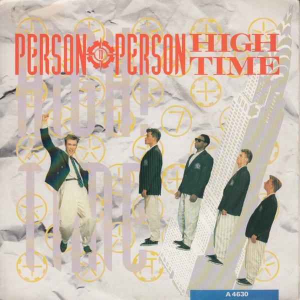 

7inch Record PERSON TO PERSON - High Time A4630 Epic 1984 Europe Pop Used