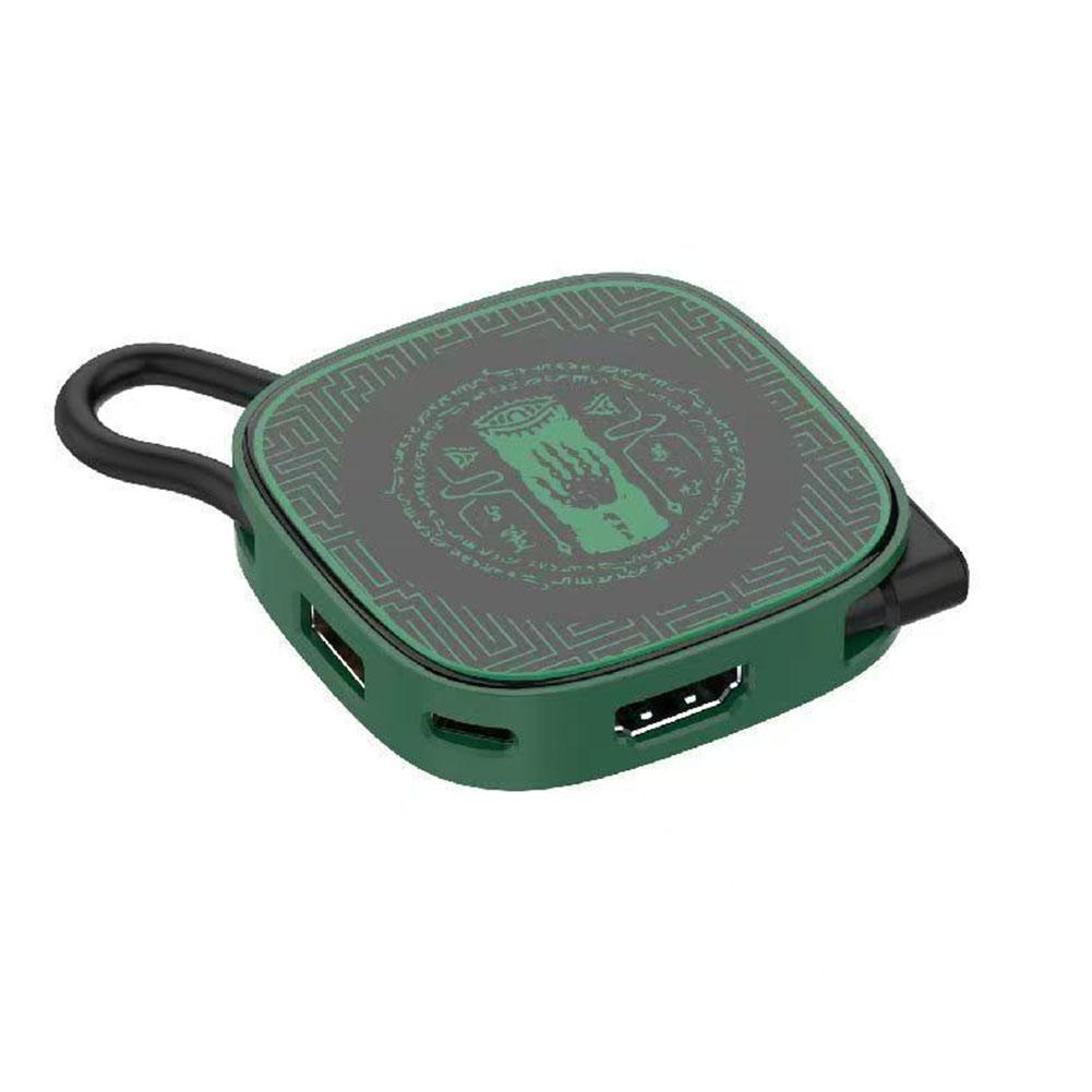 For Switch2 Type C Docking Station HDMI+USB3.0+PD Port 3 in1 Hdmi 4k 60hz TV Docking Station For Switch 2 Gaming Accessories