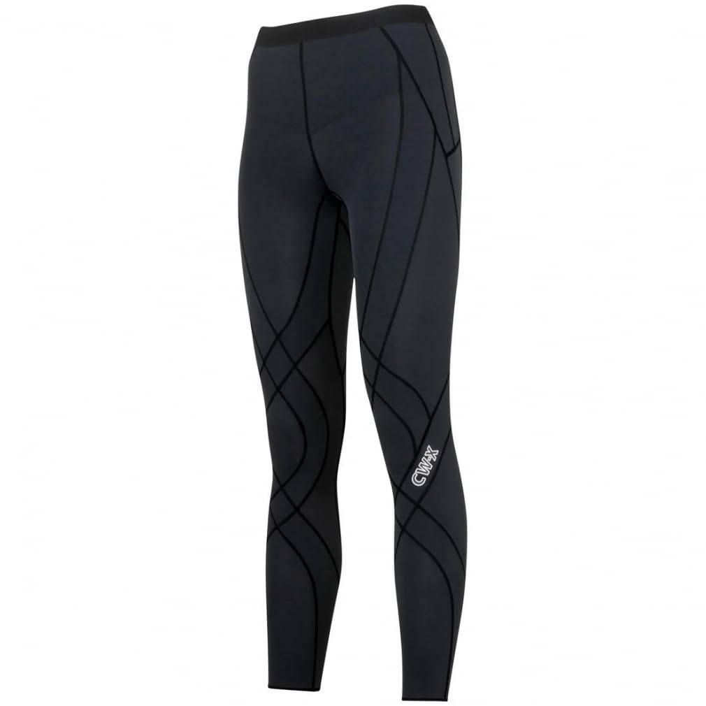 Wacoal Generator Model Sports Tights and UV Protection Size LT CW-X (Long Length), Moisture-Wicking, Quick-Drying, (Over 90%), HZY669, Women's, BL,