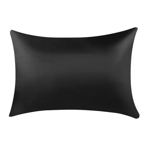 1pc Pillowcase Simulation Silk Silk Satin Zipper Pillowcase Hairdressing Pillowcase Comfortable Home Decoration Cushion