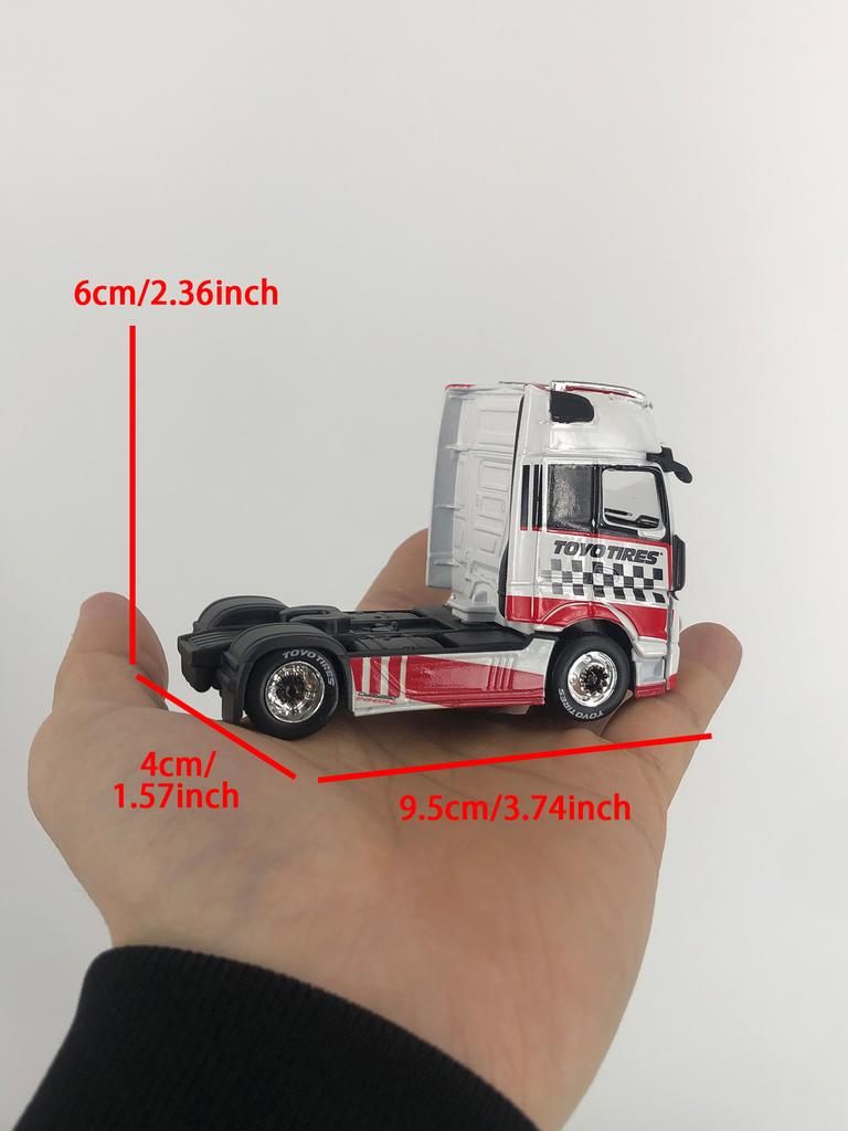 Maisto 1:64 Mercedes-Benz Actros 1851 car model, zinc alloy metal decoration, collectible gift car