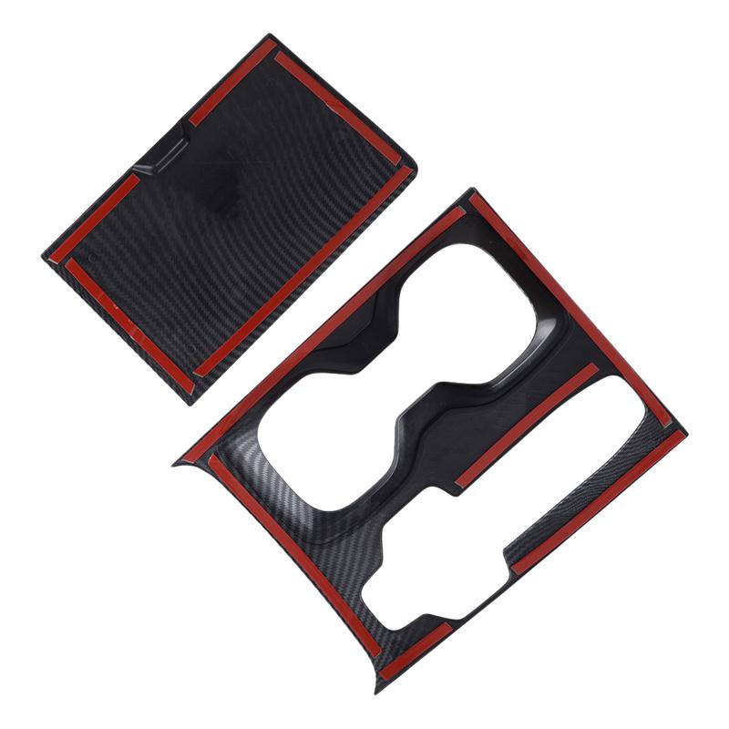 Carbon Fiber Style ABS Car Center Console Gear Shift Box Panel Cover Trim Fit for Lexus RX350 350h RX500h  Left Hand Drive