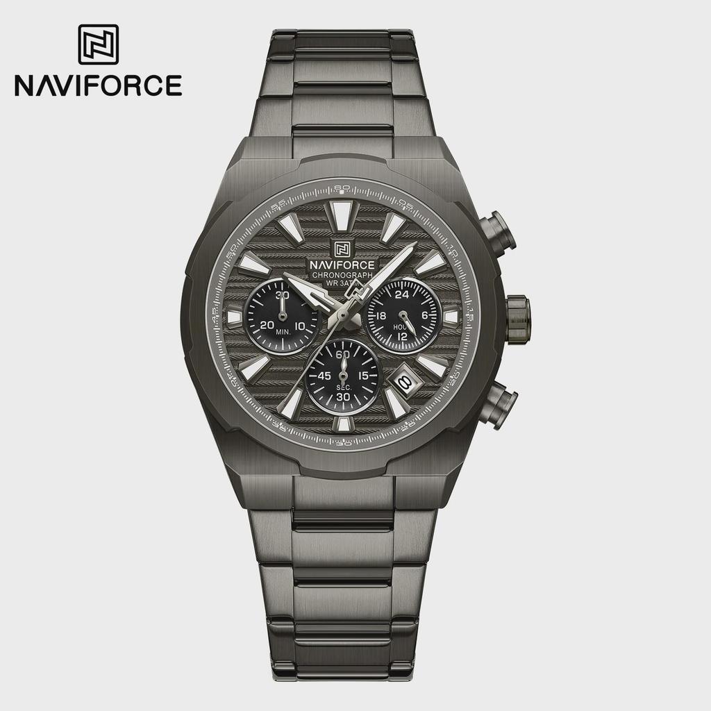 Mens Watches Stainless Steel Watch Waterproof Luxury Quartz Clock Chronograph Luminous Wristwatches Relogio Masculino