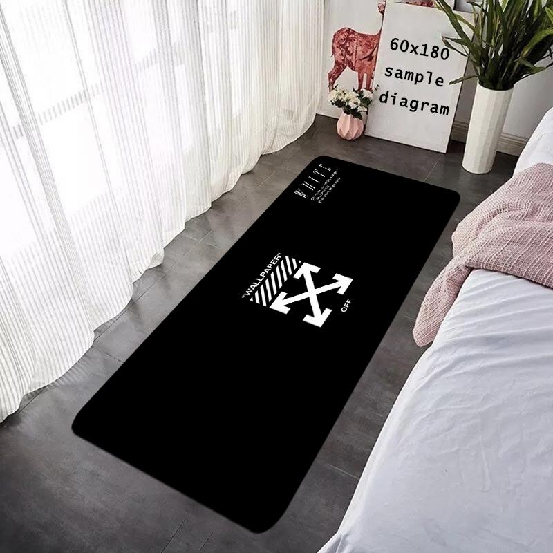 Floor Mat Non-slip Foot Rug for Entryway Royal Hallway Carpet Enfields Kitchen Water Absorbed Rugs Ideal Bedside Mats Home Decor
