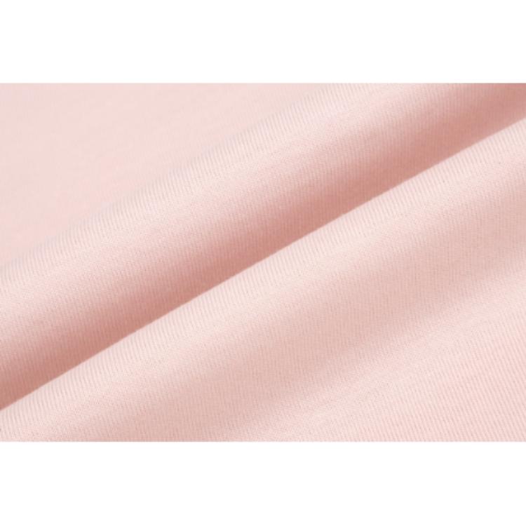 Calvin Klein Minimalist Embroidered Cotton Loose Short Sleeve T-Shirt Women Tops Shell-Pink J223466-TF6