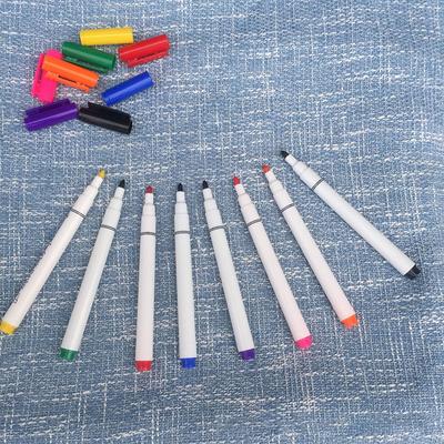 8 Pcs Textile Marker Fabric Paint Pen Diy Crafts T-Shirt Pigment Painting Pen