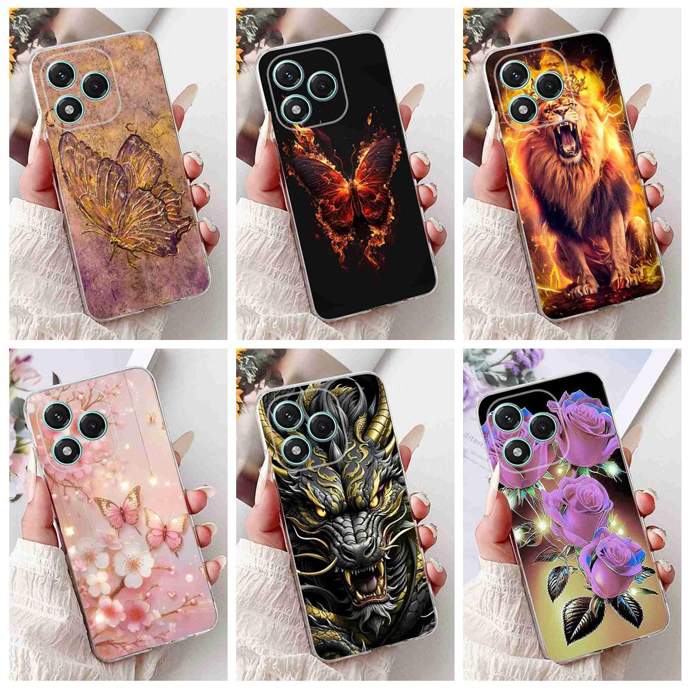 For Honor 400 Lite Casing ABR-NX1 Animal Butterfly Cover Soft Silicone Case For Honor 400 Honor400 Lite Protectors Phone Shell