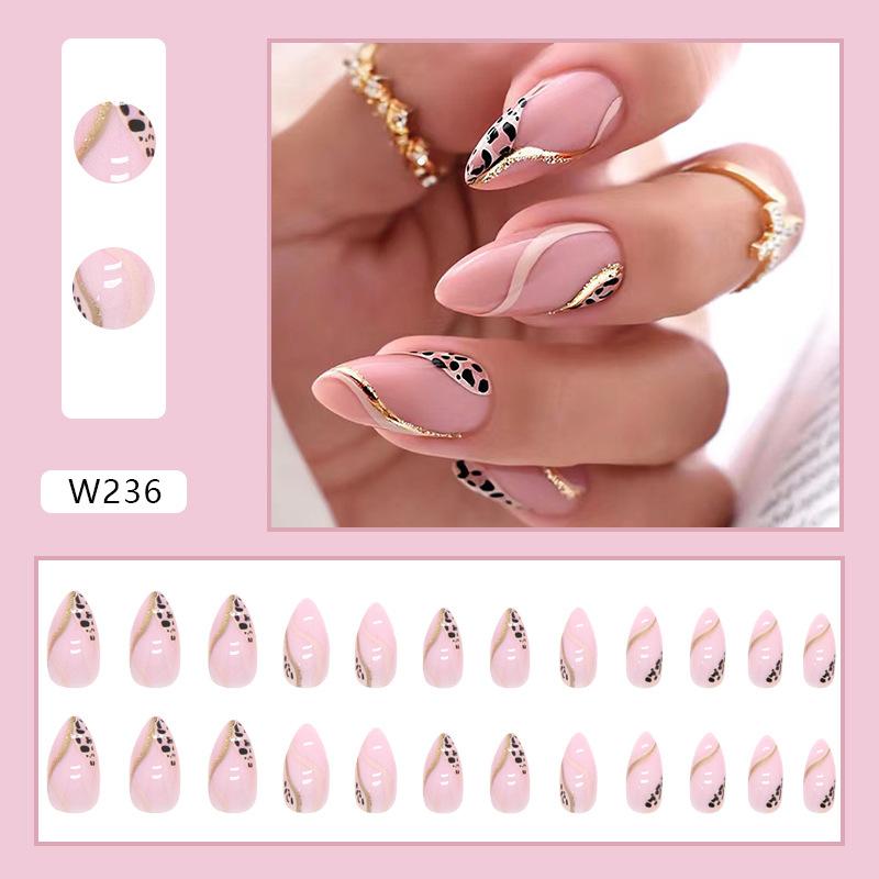 Wear Armor 24 Pieces Combination 00 Nail Art Pieces European and American Style Press On Nails