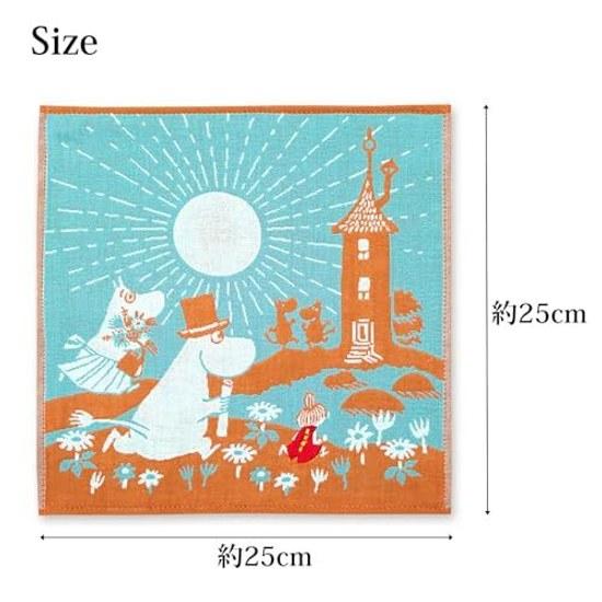 JIKAN STYLE MOOMIN Triple Gauze Handkerchief