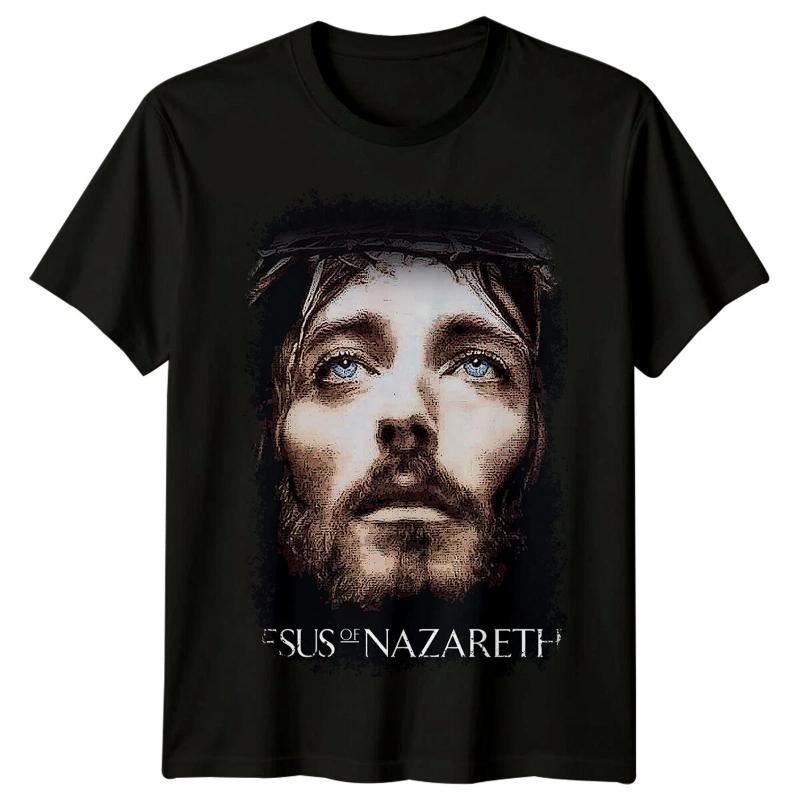 Jesus of Nazareth () Movie Poster Inspired TShirt Retro s Tee Unisex S