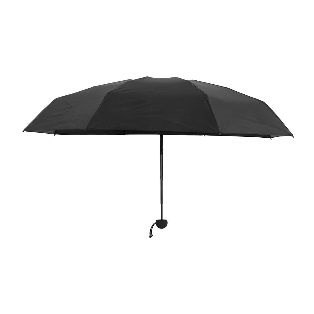 Travel Umbrella Sun Rain 5 Folding UV Protection Present Portable with Box for Men Women Black