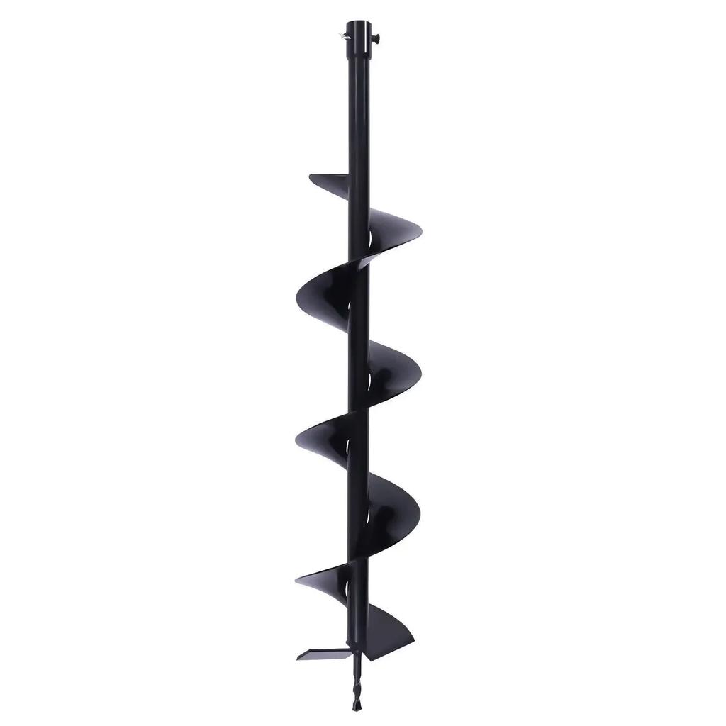 Garden Auger Drill Bit 6x31 Inch Spiral Earth Digger for Planting Post Holes Outdoor Landscaping