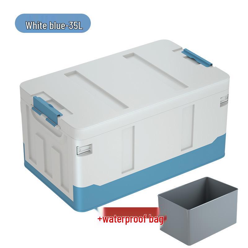 Foldable Car Trunk Organizer & Camping Storage Box