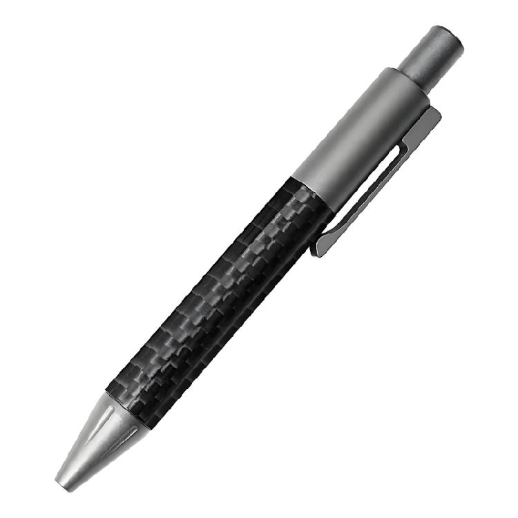 

Clicks Type 0.5mm Medium Point Ball Pen Ballpoint Pen Smooth Writing Metal Oil Pen Office School Students Writing Gift 1