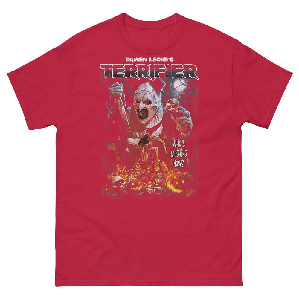 Terrifier Art The Clown Halloween Poster Horror Movie Tshirt
