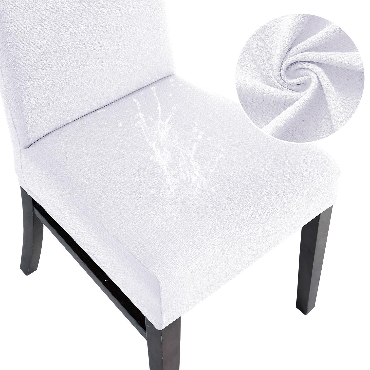 

1pc/2pcsSolid Color Small Square Chair Covers Universal Elastic Home Hotel Dining Chair Covers One-Piece Elastic Chair Covers Q15976QQ-1PC