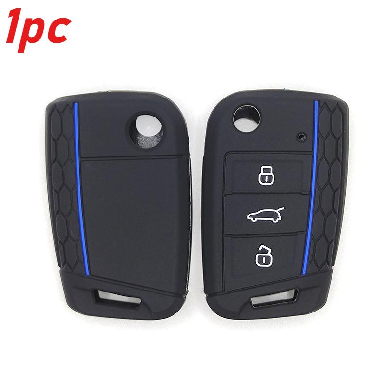 Key case cover For T-Cross golf 7 GTI T-Roc touran Tiguan Rapid Octavia kodiaq Fabia Ibiza leon Ateca Arona