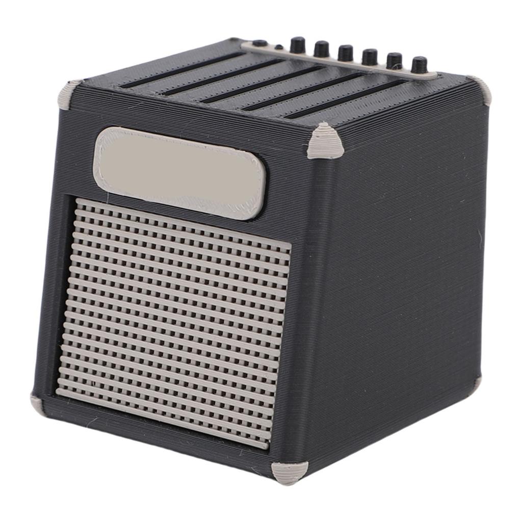 Gitarrenplektren Display Halter Box Stilvolle 5 Gitarrenplektren Organizer Hülle für Musikbegeisterte Musiker Schwarz D