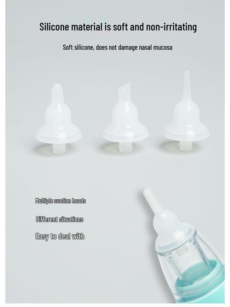 Smart Electric Nasal Aspirator for Baby and Child Mucus and Congestion Relief