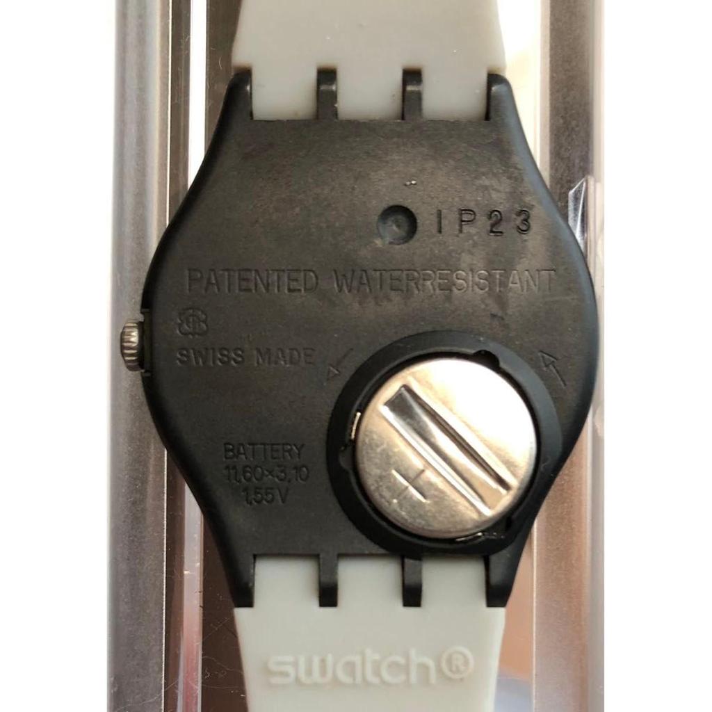 Used Swatch GB271 Houndstooth Band