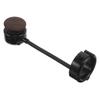 Vertical Hair Dryer Holder Suction Cup No Drilling Easy Install for Bathroom Wall Countertop Organizer Black Hair Dryer Holder
