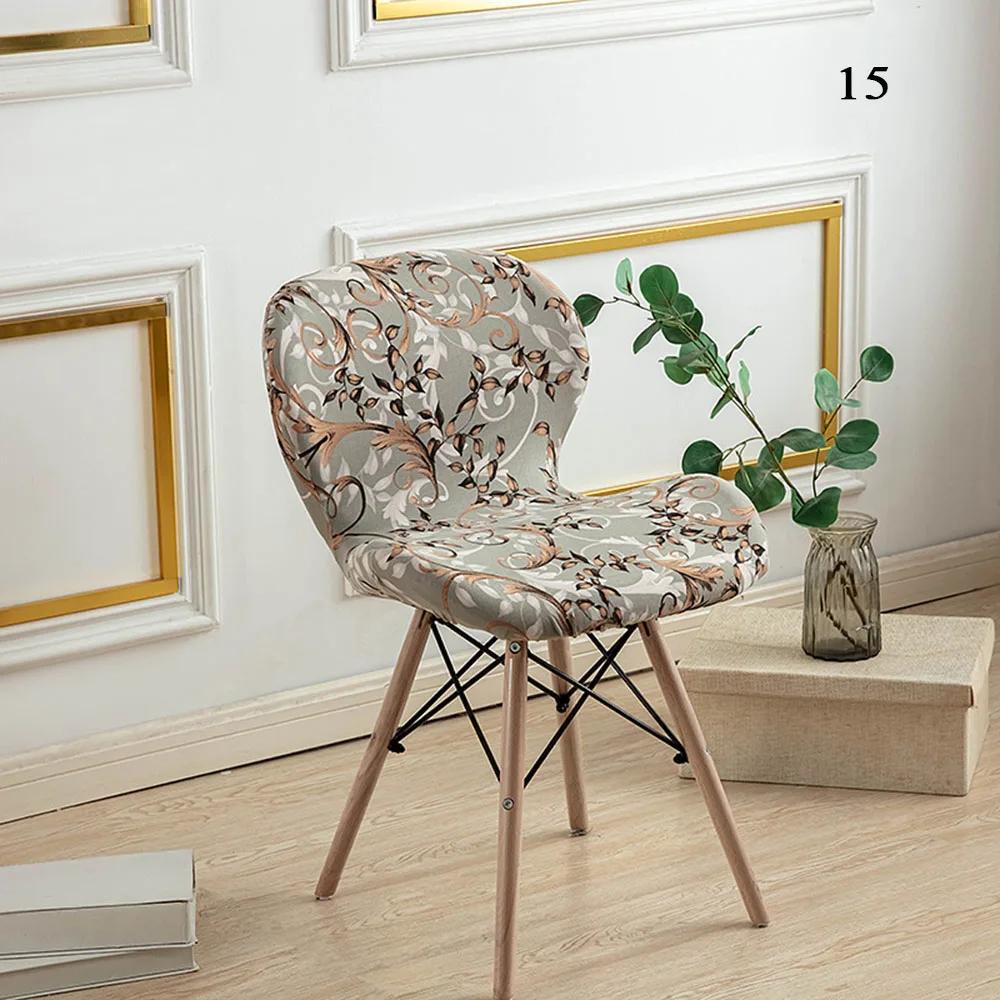 

Съемный бархатный эластичный чехол для стула-бабочки, чехлы для изогнутых обеденных сидений, чехол для стула-акцента, чехол для барного стула Silla, домашний декор