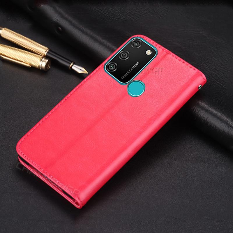 For Honor 9C Case Leather Magnetic Wallet Phone Bag Cases For Huawei Honor 9A 9S 9 A S 9X Pro Case Luxury Soft Silicone Flip Cover Fundas Coque Capa