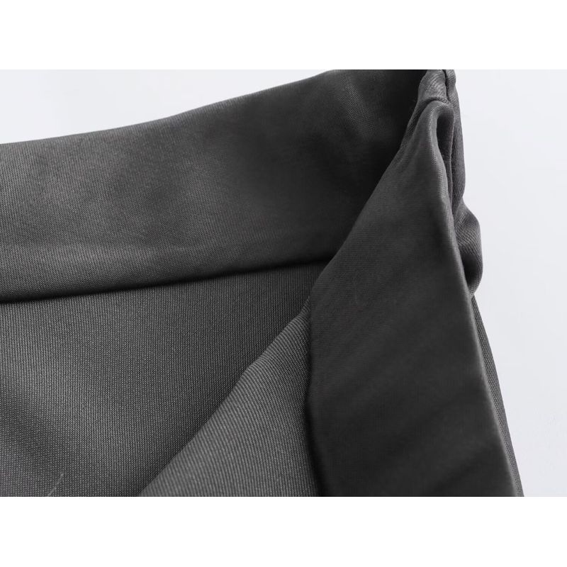 Kaslead New Arrival Women's Clothing Fashion Style Fashion Casual Silk Satin Texture Midi Dress 5427453