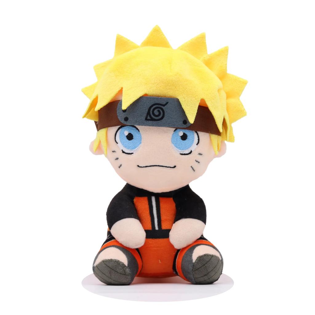20Cm New Naruto Plush Doll Creative Cute Pillow Kakashi Uchiha Itachi Simulation Doll Birthday Gift Collection Toys!