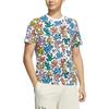 Adidas Keith Haring Cartoon Print Round Neck Sports Tee Unisex Tops White HD7254