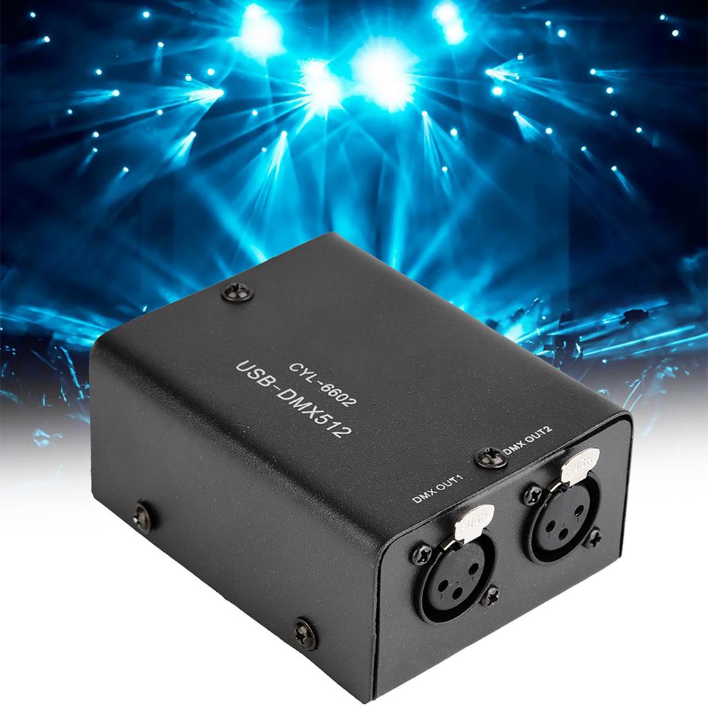 512?Channel USB to DMX DMX512 LED Light DMX Stage Lighting Controller Channels Decoder Module