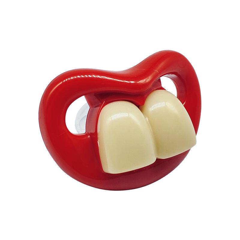 Fanni Baby Red Lip Silicone Pacifier - Food Grade Silicone