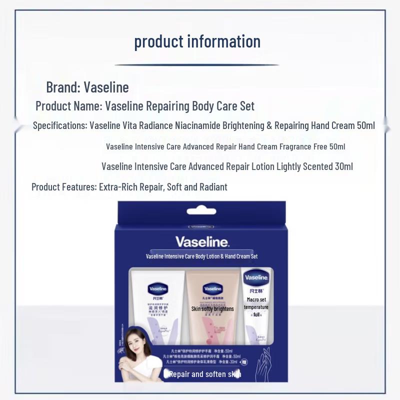 Vaseline Intensive Care Bodylotion & Handcreme Geschenkset