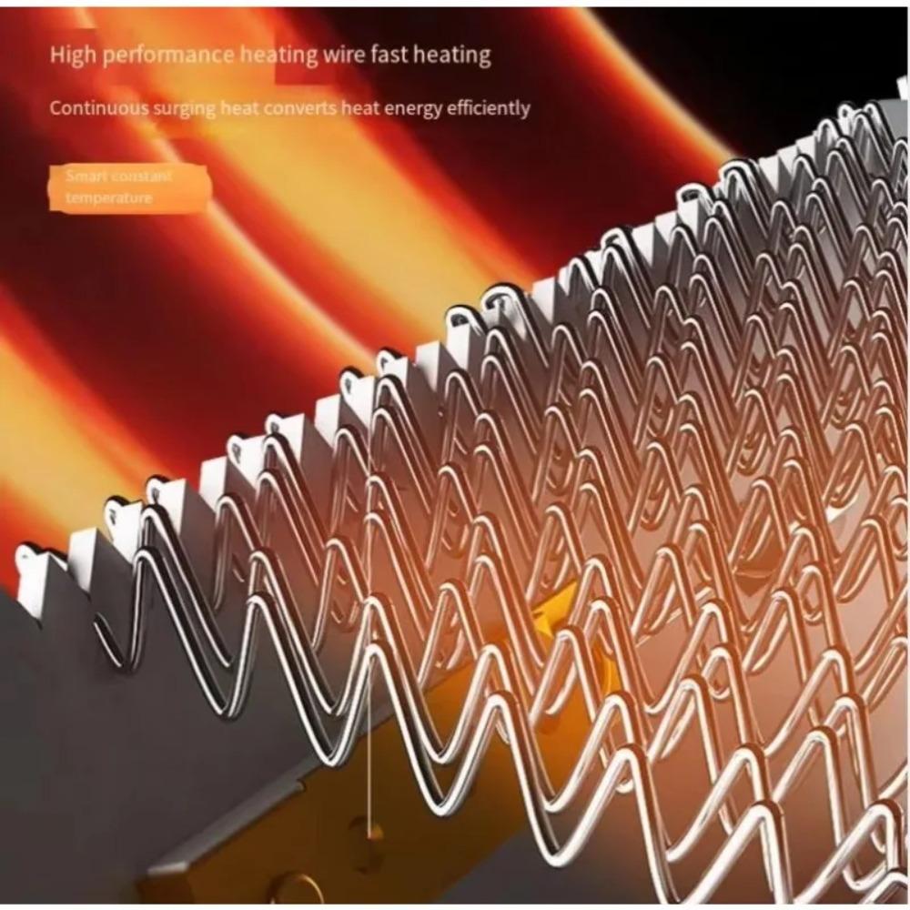Desktop Electric Heater Household Intelligent Constant Temperature Fan Heater Electric Heater Air Circulation Fan Heating Tool