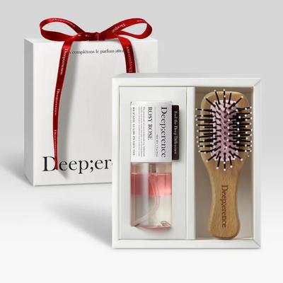 Deep France "New Year/Birthday Gift" Perfume Hair Mist & Portable Brush Duo Set