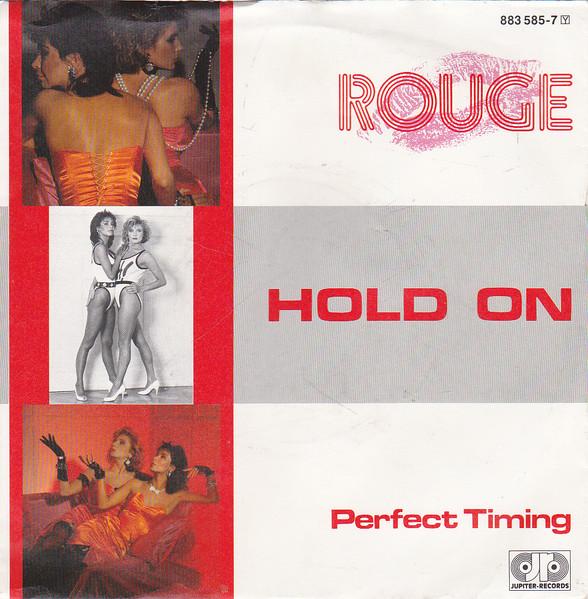 

7inch Record ROUGE Hold On 8835857 JUPITER 1986 Germany Dance Electronica Used