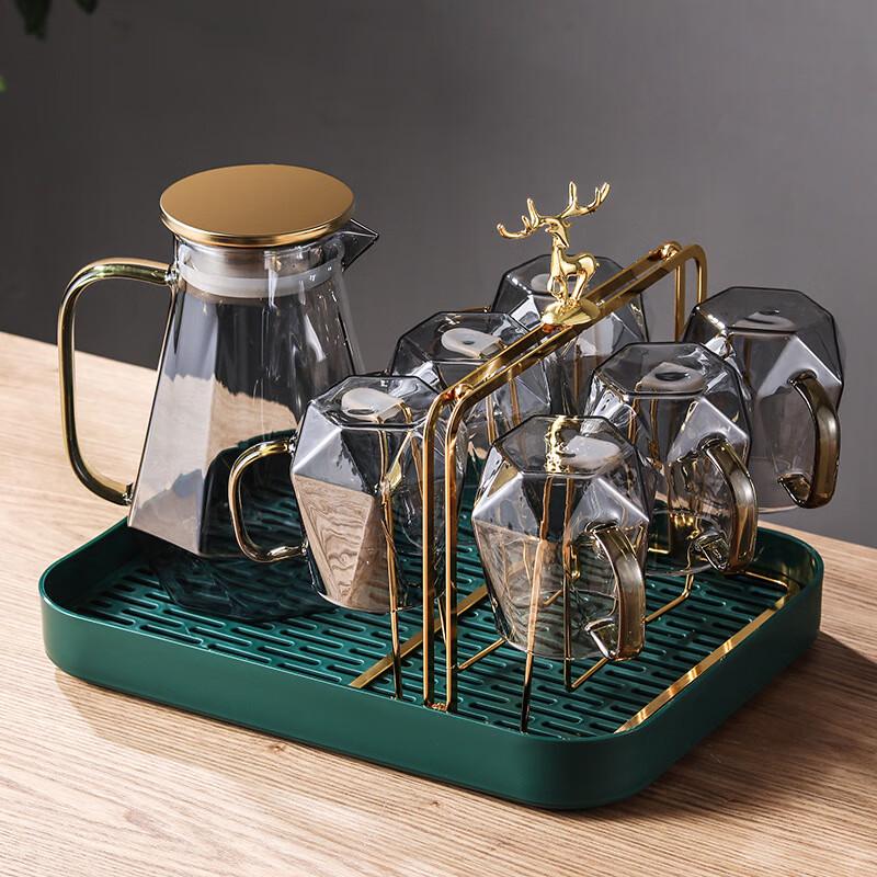 Elk Design Draining Cup Holder & Storage Rack