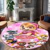 1pc Paw30 Carpet, Round Rug, Comfortable, Suitable for Entryways, Living Rooms, Office, And Bedrooms, Christmas Decoration