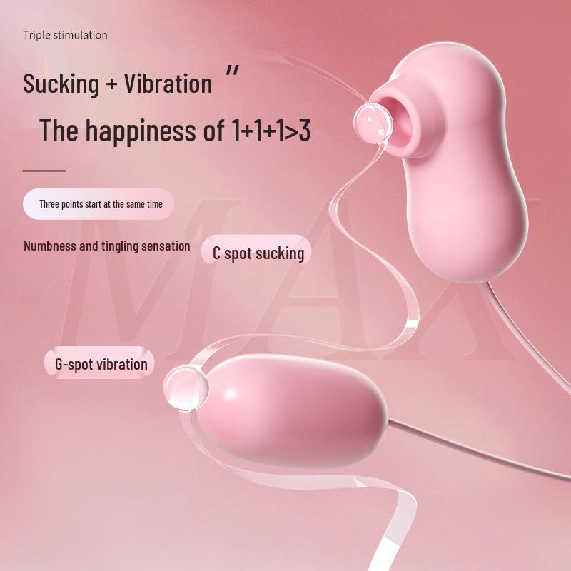 Pink Mi Ji Hi Chao Jumping Egg Female Masturbator - Adult Sex Toy (300/box)